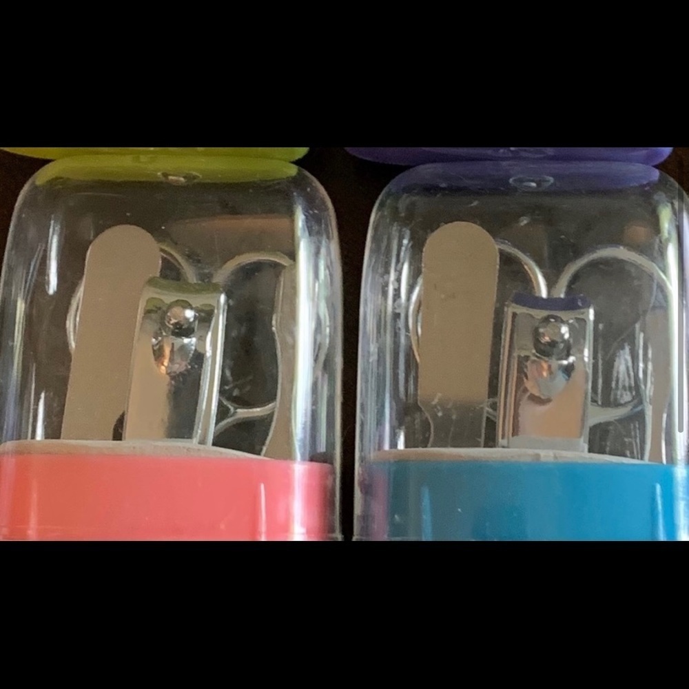 Travel Manicure Sets- 4 piece - 4 Colors Available